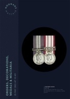 ORDERS, DECORATIONS, MEDALS AND MILITARIA