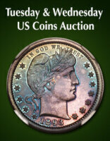 Tuesday & Wednesday US Coins Select
