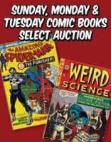 Sunday, Monday & Tuesday Comic Books Select 