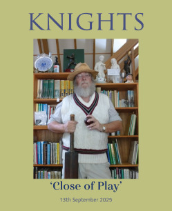 'Close of Play'. Items from the cricket collection of Chris Saunders