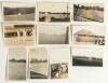 Hedley Verity. Yorkshire & England 1930-1939. M.C.C. tour of India 1933/34. A selection of over forty five small candid mono photographs from the tour possibly taken by Verity himself or an other player, with what appears to be annotation in Verity&rsquo;s or p