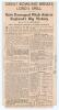 The Ashes. England v Australia 1934. &lsquo;Verity&rsquo;s Match&rsquo;. Official scorecard for the 2nd Test played at Lord&rsquo;s, 22nd- 25th June 1934. The scorecard with complete printed and neatly handwritten scores in pencil. England scored 440 in their only innings, Leyla - 2