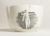Hedley Verity, Yorkshire & England. Unusual commemorative ceramic bowl for &lsquo;Hedley Verity, England&rsquo;s Famous Spin Bowler&rsquo; with transfer printed vignette of Verity in bowling pose and title to face. Gold lustre to inner and outer rim. To verso, a transfer p - 2