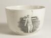 Hedley Verity, Yorkshire & England. Unusual commemorative ceramic bowl for &lsquo;Hedley Verity, England&rsquo;s Famous Spin Bowler&rsquo; with transfer printed vignette of Verity in bowling pose and title to face. Gold lustre to inner and outer rim. To verso, a transfer p - 4