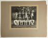Gentlemen v Players, Lord&rsquo;s 1936. Official mono photograph of the Players team who played against the Gentlemen on the 15th-17th July 1936. The players seated and standing in rows wearing cricket attire and various cricket blazers include Hammond (Captain