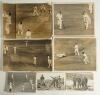 Hedley Verity. Yorkshire & England 1930-1939. M.C.C. tour of Australia 1936/37, Australian tour of England 1938 and the M.C.C. tour of South Africa 1938/39. A selection of thirteen photographs from the three tours all involving Hedley Verity. Photographs - 2
