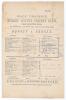 &lsquo;Surrey v. Sussex&rsquo; 1878. Early official single sided scorecard for the match played at Kennington Oval, 5th- 7th August 1878. The scorecard with complete printed and handwritten scores in ink and pencil. Batting first, Sussex made 185 (H. Whitfield 64), a