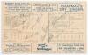 England v Australia, 3rd Test match, Leeds. July 1930. Original scorecard for the historic Test match where Don Bradman made the record Test score of 334. The folding scorecard, by Crosland & Co of Leeds with fully printed scores of the match. The scoreca
