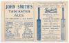 England v Australia, 3rd Test match, Leeds. July 1930. Original scorecard for the historic Test match where Don Bradman made the record Test score of 334. The folding scorecard, by Crosland & Co of Leeds with fully printed scores of the match. The scoreca - 2