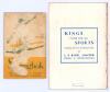 South African tour booklets. Two booklets, one issued for the M.C.C. tour of South Africa 1948/49 by the United Tobacco Co. Cape Town 1948. 32pp. Very small pre tour booklet comprising pen pictures, map, fixtures etc with original decorative colour paper - 2