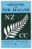 &lsquo;Cricketers from New Zealand&rsquo; 1958. Official tour souvenir programme for the tour by Playfair edited by Gordon Ross. Signed in ink to pen pictures by all sixteen members of the touring party, Reid (Captain), Cave, Alabaster, Blair, D&rsquo;Arcy, Harford, Hayes,