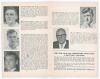 &lsquo;Cricketers from New Zealand&rsquo; 1958. Official tour souvenir programme for the tour by Playfair edited by Gordon Ross. Signed in ink to pen pictures by all sixteen members of the touring party, Reid (Captain), Cave, Alabaster, Blair, D&rsquo;Arcy, Harford, Hayes, - 4