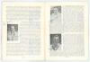 Australian tour of Malaya 1959. Rare official programme. 40pp, excellent pictorial wrappers, Printed by Central Printers, Singapore. Signed to their pictorial biographical picture by all fourteen of the touring party with the exception of Gavin Stephens w - 3