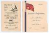 Australia. E.L. Waddy&rsquo;s tour to Queensland 1935. A tour brochure and match programme from the tour made up by a team of prominent Australian cricketers captained by Stan McCabe, with other Test players including Ernest Bromley, Clarrie Grimmett, Bill Brow