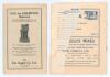 Australia. E.L. Waddy&rsquo;s tour to Queensland 1935. A tour brochure and match programme from the tour made up by a team of prominent Australian cricketers captained by Stan McCabe, with other Test players including Ernest Bromley, Clarrie Grimmett, Bill Brow - 2