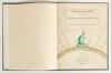 Australia Tour to Ceylon and India 1935/36. &lsquo;Official Souvenir of the Visit to India of H.H. the Maharajadhiraj of Patiala&rsquo;s Team of Australian Cricketers 1936&rsquo;. 30th Nov. to 8th Dec. 1935&rsquo;. Official brochure compiled by C.D. Parthasarathy, edited and pub