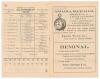 India. Bombay &lsquo;Quadrangular Cricket Tournament&rsquo; 1925/26. &lsquo;Bombay Gymkhana Official Scorecard&rsquo;. 8pp booklet in original decorative paper wrappers comprising scorecards of the first two matches played in the 1925/26 tournament, Europeans v Muslims (European - 2