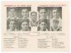 England v All-India 1946. &lsquo;Pirate&rsquo; four page &lsquo;Pictorial Souvenir Programme&rsquo; for the third Test, Kennington Oval 17th- 21st August 1946. Printed by G.P. Abbott for Programme Publications, London. Light creasing, otherwise in good condition. - 2