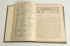 &lsquo;Cricket: A Weekly Record of the Game&rsquo;. Volume VIII nos. 200-229 (24th January to 27th December 1889). Illustrated. Bound in modern green cloth, gilt title to spine. Pages complete with title and contents pages to front, lacking original wrappers. Complet - 2