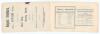 &lsquo;Victoria v. Queensland. Souvenir and Official Scoring Book&rsquo; 1909/10. Early official programme for the match played at Brisbane Cricket Ground 4th- 7th February 1910. Printed by Alex Muir & Co., Brisbane. 20pp in original decorative paper wrappers. Compri - 2