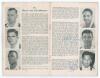 West Indies tour of England 1957. &lsquo;Cricketers from the West Indies&rsquo;. Official Playfair tour guide edited by Gordon Ross. Signed in different coloured inks to pen pictures by twelve players. Signatures are Hall, Sobers, Weekes, Kanhai, Walcott, Dewdney, Wo - 2