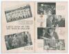 West Indies tour of England 1957. &lsquo;Cricketers from the West Indies&rsquo;. Official Playfair tour guide edited by Gordon Ross. Signed in different coloured inks to pen pictures by twelve players. Signatures are Hall, Sobers, Weekes, Kanhai, Walcott, Dewdney, Wo - 5