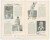 &lsquo;South African Cricket Tour 1947&rsquo;. Official souvenir brochure for the South African tour of England. Edited by A.W. Simpson. Pictorial covers. Signed in ink to inside pen pictures by sixteen members of the South African touring party. Signatures are Melvi - 5