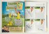 The Ashes. Australia v England 2010/11 and 2013/14. Official programme for the 3rd Test, Perth 16th- 20th December 2010 and the 3rd Test, Perth 13th- 17th December 2013. Signed to the player profile pages by twenty eight and twenty nine players respective - 3