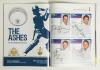 The Ashes. Australia v England 2010/11 and 2013/14. Official programme for the 3rd Test, Perth 16th- 20th December 2010 and the 3rd Test, Perth 13th- 17th December 2013. Signed to the player profile pages by twenty eight and twenty nine players respective - 4