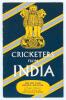 India tour to England 1959. Official Playfair souvenir tour brochure edited by Gordon Ross. Fully signed to the pen pictures by the eighteen featured members of the touring party. Signatures are Gaekwad (Captain), Roy, Apte, Borde, Contractor, Desai, Ghor