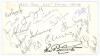 M.C.C. tour of the West Indies 1967/68. First day cover for the tour &lsquo;Visit of M.C.C. to St. Lucia March 8th 1968 with cricket stamps for St. Lucia. To inside of the cover is a plain white card signed to one side by the West Indies team and to the other b - 2