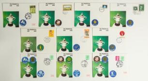 Prudential &lsquo;World&rsquo; Cup 1983. Almost full run of first day covers covering the competition, seven of the eight covers featuring the teams who participated, England, West Indies, Zimbabwe, India, Australia, New Zealand and Sri Lanka, lacking the Pakistan co