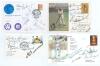 &lsquo;Signed first day covers. Selection of four multi-signed commemorative first day covers. Glen Turner Benefit Match 1978 signed by six Worcestershire players including Kenyon, Flavell, Caldwell, Booth etc, &lsquo;100 Years of English County Cricket&rsquo; cover signe