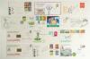 Signed first day covers. Selection of thirty five various signed commemorative first day covers, odd one with more than one signatures. Signatures include Dexter, Stewart, Pietersen, Botham, J. Bond, Bird, Heyhoe-Flint, Gower, Cork, Gooch, Boycott, D. Sh