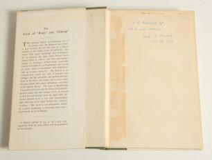Ranjitsinhji. Three biographies of Ranji, two signed by the author. Signed titles are &lsquo;The Land of Ranji and Duleep, with preface by H.H. The Maharaja of Jam Sahib of Nawangar&rsquo;, C.A. Kincaid, Edinburgh 1931. Original hardback. Dustwrapper with some wear. 