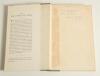 Ranjitsinhji. Three biographies of Ranji, two signed by the author. Signed titles are &lsquo;The Land of Ranji and Duleep, with preface by H.H. The Maharaja of Jam Sahib of Nawangar&rsquo;, C.A. Kincaid, Edinburgh 1931. Original hardback. Dustwrapper with some wear. 