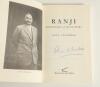 Ranjitsinhji. Three biographies of Ranji, two signed by the author. Signed titles are &lsquo;The Land of Ranji and Duleep, with preface by H.H. The Maharaja of Jam Sahib of Nawangar&rsquo;, C.A. Kincaid, Edinburgh 1931. Original hardback. Dustwrapper with some wear. - 2