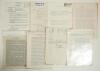 Cricket ephemera from the collection of Alan Curtis, English actor and Lord&rsquo;s cricket announcer. An interesting collection of signed letters to Curtis from officials at various cricket, rugby and football clubs including Geoffrey Howard, Surrey 1966, Bill - 2
