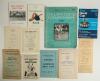 Sporting and other programmes 1940s-1990s. A selection of seventeen official programmes (one exception), covering sporting and other events, from the collection of Alan Curtis, English actor and Lord&rsquo;s cricket announcer. Eleven programmes are for sporting