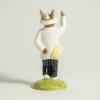Royal Doulton &lsquo;Bunnykins&rsquo; cricketing figures. Selection of five, &lsquo;Out for a Duck&rsquo;, &lsquo;Bowler&rsquo;, &lsquo;Wicket-keeper&rsquo;, &lsquo;Batsman&rsquo; and &lsquo;Umpire Bunnykins&rsquo;. All Limited edition figure. All round 4.25&rsquo; tall. Very good condition - 8