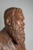 William Gilbert Grace. Gloucestershire, London County & England 1870-1904. Very large and imposing, head and shoulders, bust of Grace sporting a forked beard and wearing a cricket shirt by artist William Henry Tyler SC (fl. 1880-1893). The plaster of Pari - 5