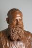 William Gilbert Grace. Gloucestershire, London County & England 1870-1904. Very large and imposing, head and shoulders, bust of Grace sporting a forked beard and wearing a cricket shirt by artist William Henry Tyler SC (fl. 1880-1893). The plaster of Pari - 7