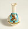 Lindfield&rsquo;. Small &lsquo;Arcadian china&rsquo; souvenir ewer with cricket crest of Lindfield. 2.5&rdquo; tall. Lustre to rim. G