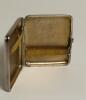 Ronald Thomas Stanyforth. Yorkshire, M.C.C. and England 1928-1933. Silver hallmarked cigarette case presented to Stanyforth by Prince Henry, Duke of Gloucester at Christmas 1921. The case engraved to gilt inside &lsquo;Ronald from Henry. Xmas 1921&rsquo;. Hallmarked - 2