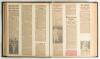 Roy Kilner. Yorkshire, Europeans & England 1911-1927. Large black album recording the press reaction of Roy Kilner&rsquo;s death. The well presented album has cuttings, reports and articles following his death on April 5th 1928. The press cuttings are taken fro - 2