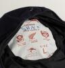 Andrew Richard Caddick. Somerset & England 1991-2009. England navy blue cloth Test cap, by Albion C&D of Australia, with embroidered three lions and coronet emblem of England to cap, worn by Caddick in the England v Australia &lsquo;Ashes&rsquo; series played in Engl - 3