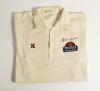 Allan Border, New South Wales, Gloucestershire, Queensland, Essex & Australia 1976-1996. Queensland white short sleeved cricket shirt worn by Border during his playing career. The shirt, by Nemesis of Queensland, with Queensland &lsquo;Power&rsquo;s (Carlton Brewery 