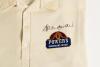 Allan Border, New South Wales, Gloucestershire, Queensland, Essex & Australia 1976-1996. Queensland white short sleeved cricket shirt worn by Border during his playing career. The shirt, by Nemesis of Queensland, with Queensland &lsquo;Power&rsquo;s (Carlton Brewery - 2