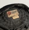 Harry Butler Cave. Wellington, Central Districts and New Zealand 1945 to 1959. New Zealand black cloth Test cap, by Ballantyres of Timaru, Wellington, with embroidered &lsquo;silver fern&rsquo; emblem of New Zealand to cap. Name to label &lsquo;H.B. Cave&rsquo;. Some wear to the - 3