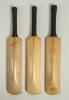 Gentlemen v Players 1960 and 1961. Three miniature replica &lsquo;Extra Special&rsquo; bats by G. Warsop & Sons, Marylebone, two covering Gentlemen v Players matches played at Lords, and one for &lsquo;Old England 1962&rsquo;. All three bats with maker&rsquo;s names to shoulders, two - 2
